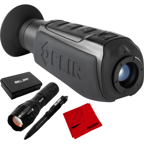 FLIR LS-X Handheld Thermal Imaging Monocular w/ Deco Gear Accessories Bundle