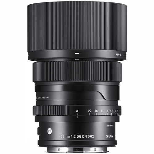 Sigma 65mm F2 Contemporary DG DN Lens for L-Mount Full Frame Mirrorless Cameras 353969