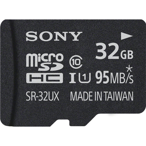 Sony SR32UXA/TQN 32GB High Speed MicroSDHC UHS-1 Memory Card