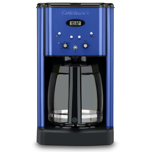 Cuisinart DCC-1200 Brew Central 12 Cup Programmable Coffeemaker, Blue, Refurbished