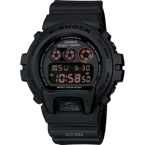Casio Military Series G-Shock 200 Meter Water Resistant Wristwatch DW6900MS-1