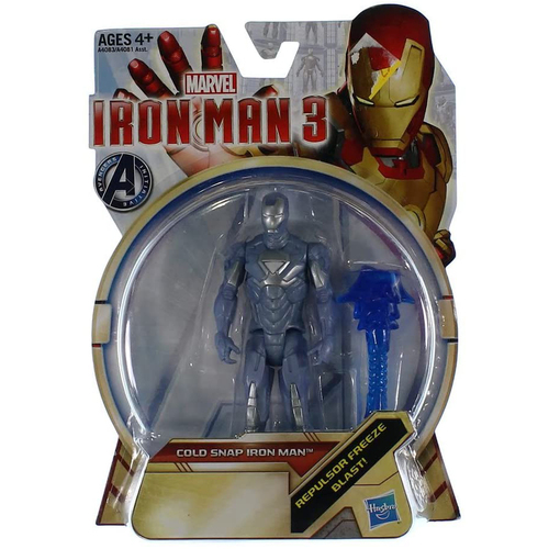 Hasbro Iron Man 3 Series 1 Cold Snap Iron Man Action Figure A4081-A4083