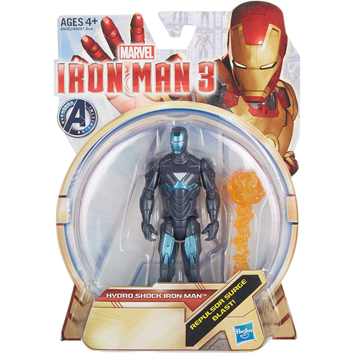 Hasbro Iron Man 3 Hydo Shock Iron Man Action Figure A4081-A4082