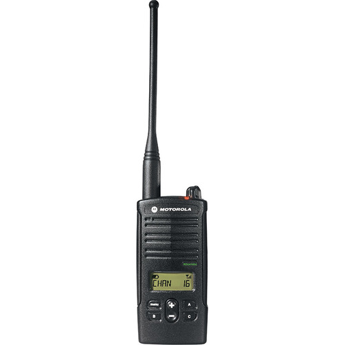 Motorola RDU4160D On-Site 16 Channel UHF Water-Resistant Two-Way Business Radio - Black