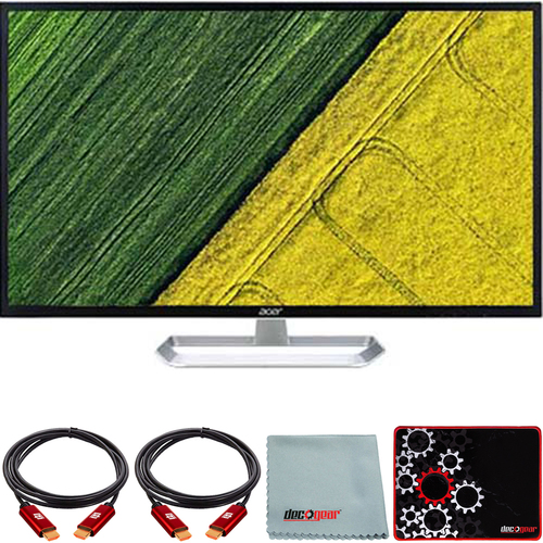 Acer EB321HQ Awi 32` Full HD 1920x1080 Widescreen IPS Monitor + Mouse Pad Bundle