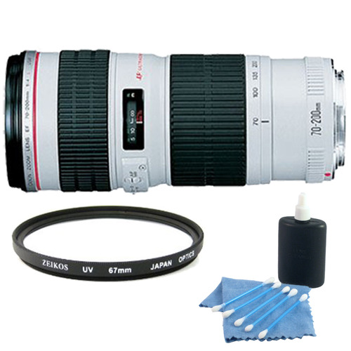 Canon EF 70-200MM F/4.0 L USM Lens Super Saver  Kit