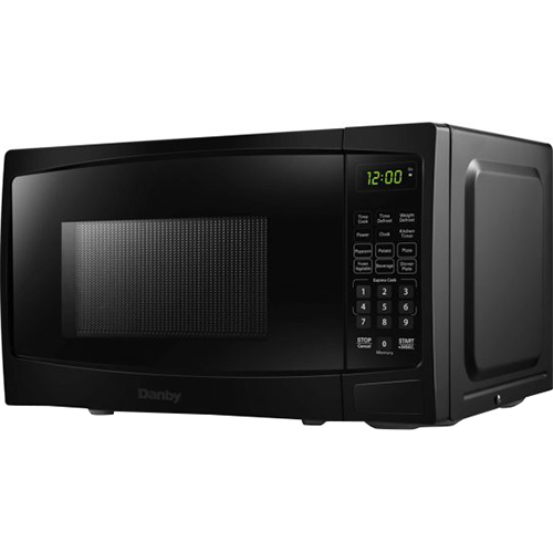 DANBY 0.7 Cu.Ft. Countertop Microwave in Black - DBMW0720BBB