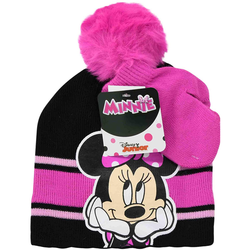 ABG Accessories Minnie Hat and Mittens Set for Ages 6-8 Years
