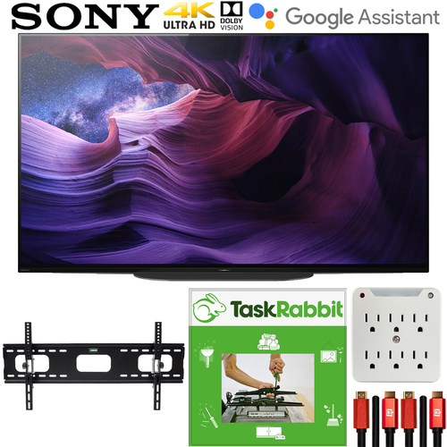 Sony XBR48A9S 48` A9S 4K UHD OLED Smart TV 2020 +TaskRabbit Installation Bundle