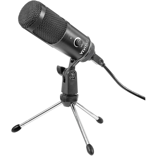 Podcast and Social Media Condenser Recording USB Microphone