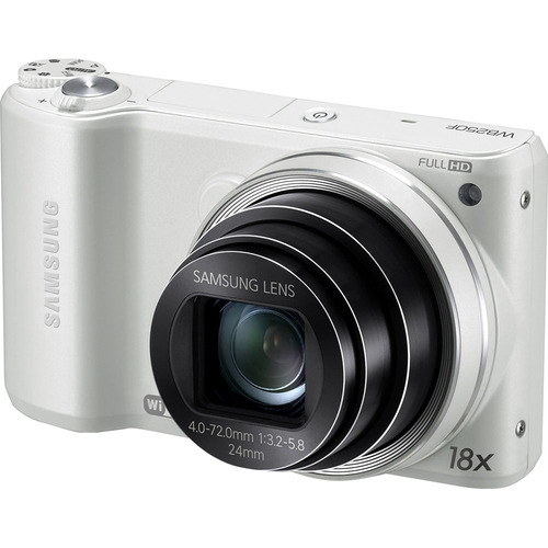 Samsung WB250F 14.2 MP SMART Camera - White OPEN BOX