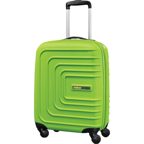 American Tourister 20` Sunset Cruise Hardside Spinner Luggage, Green - Open Box