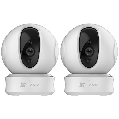 EZVIZ C6CN Full HD Indoor Pan/Tilt Wi-Fi Smart Home Security Camera 2 Pack