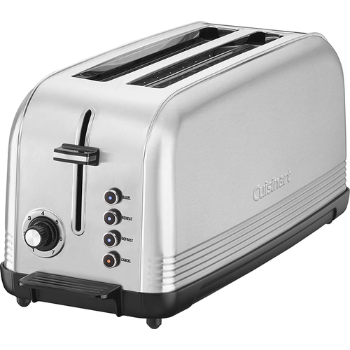 Cuisinart CPT-2500 Long 2-Slice Slot Toaster - Silver