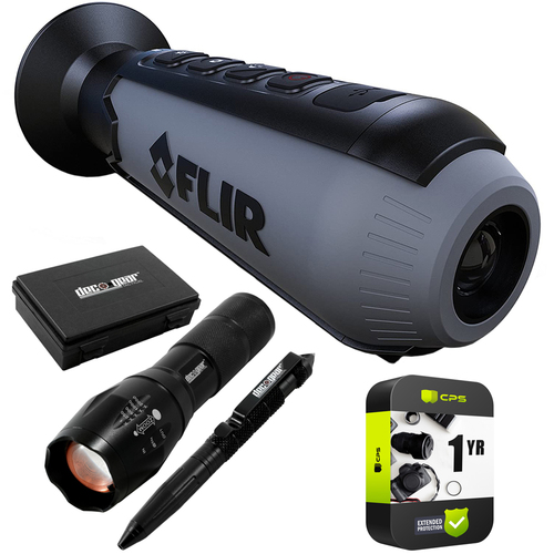 FLIR Ocean Scout TK Monocular Thermal Handheld Camera w/ Accessories +Warranty Bundle