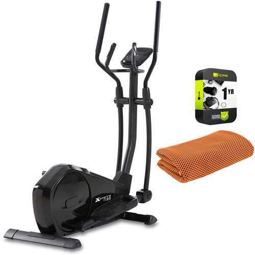 XTERRA Fitness FS2.5 Elliptical Trainer Black + Warranty Bundle