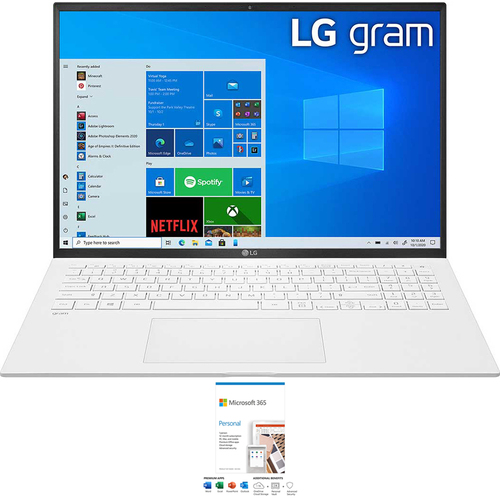 LG Gram 16` WQXGA Intel i5-1135G7 8GB RAM, 256GB SSD Laptop with Office 365