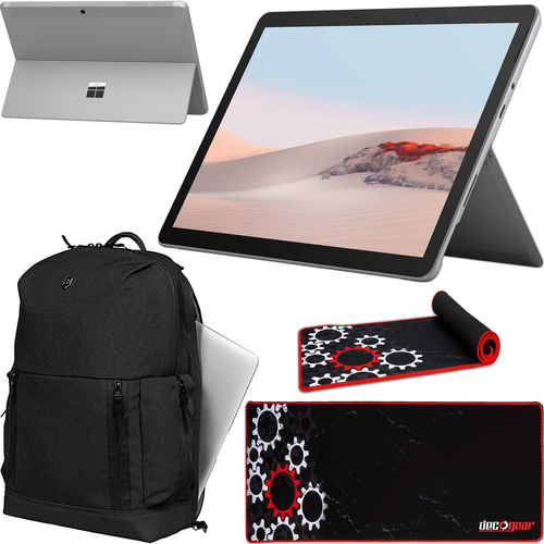 Microsoft Surface Go 2 10.5` Tablet 8GB 128GB SSD STQ-00001 + Victorinox Backpack Bundle