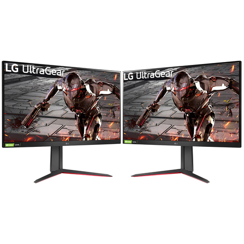 LG 32` UltraGear FHD 165Hz HDR10 Monitor with G-SYNC 2 Pack