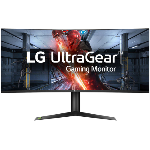 LG 38` Curved WQHD+ (3840 x 1600) Nano IPS Display Gaming Monitor - Renewed
