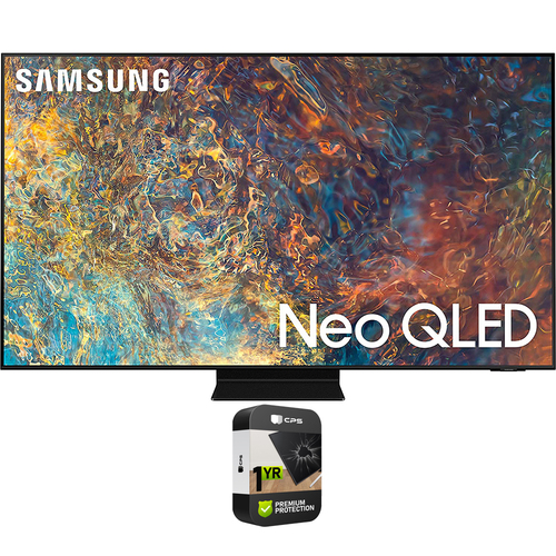Samsung QN55QN90AA 55 Inch Neo QLED 4K Smart TV 2021 with Premium 1 Year Extended Plan