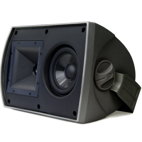 Klipsch AW-650 All-Weather Outdoor Speakers, Pair (Black) - 1009316