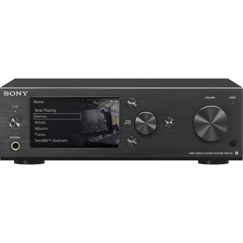 Sony HAPS1/B 500GB Hi-Res Music Player System - Black - OPEN BOX