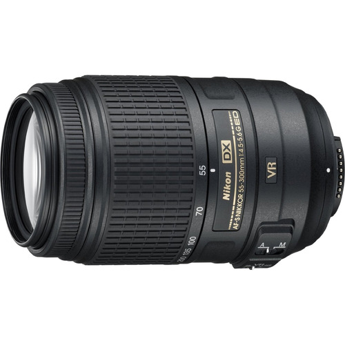 Nikon AF-S NIKKOR 55-300mm f/4.5-5.6G ED VR Zoom Lens - Used