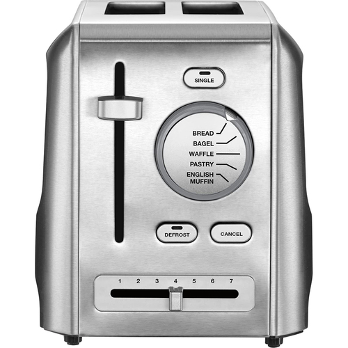 Cuisinart 2 Slice Custom Select Toaster CPT-620, Stainless Steel
