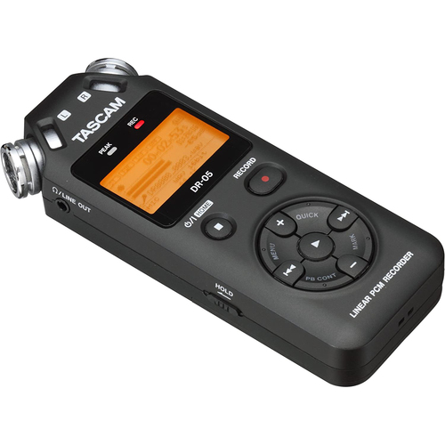 Tascam DR-05 - Portable Digital Recorder (Black) - Refurbished