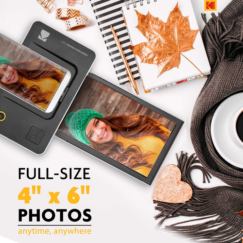 for Iphone and Android Kodak Dock & Wi-Fi Portable 4x6” Instant Photo Printer 
