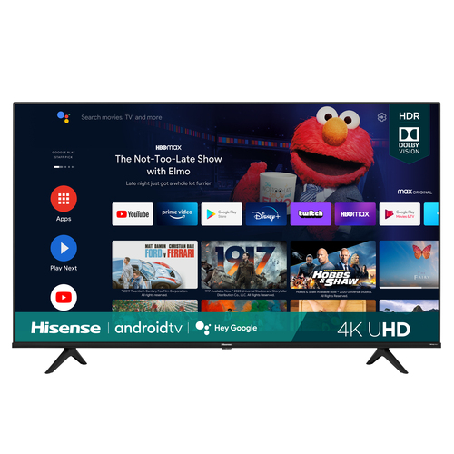 Hisense 60 Inch A6G Series 4K UHD Smart Android TV with Dolby Vision HDR 60A6G (2021)