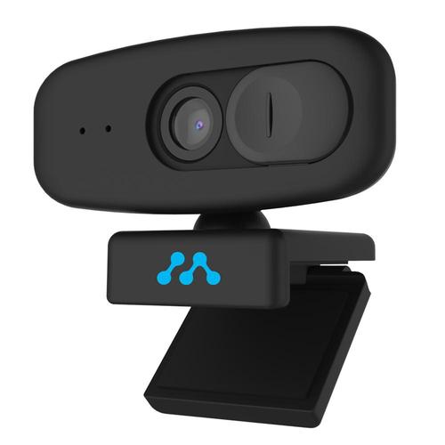 HD 1080P Wide Angle Webcam with Built-in Mic - Open Box