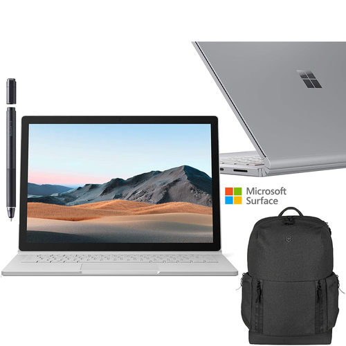 Microsoft Surface Book 3 15` Intel i7-1065G7 2-in-1 Laptop + Backpack & Stylus