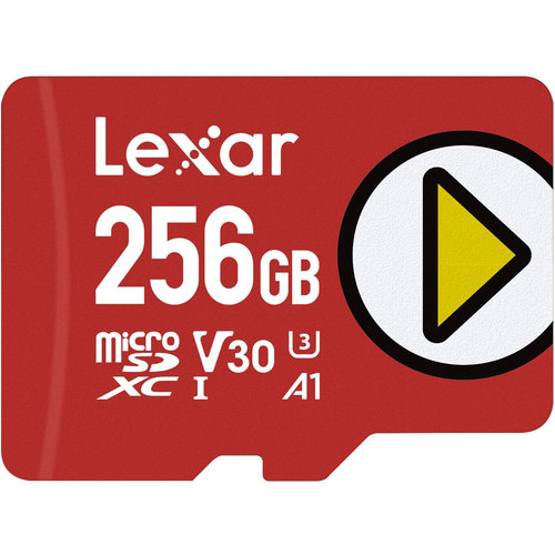 Lexar PLAY 256GB microSDXC UHS-I Memory Card, Up to 150MB/s Read