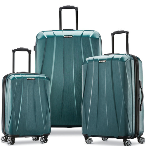 Samsonite Centric 2 Hardside Expandable Luggage w/ Spinner Wheels  3-Piece Set - Green