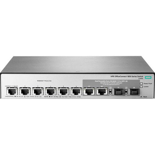 HP ENT OfficeConnect 1850 6XGT and 2XGT/SPF+ Switch - JL169A