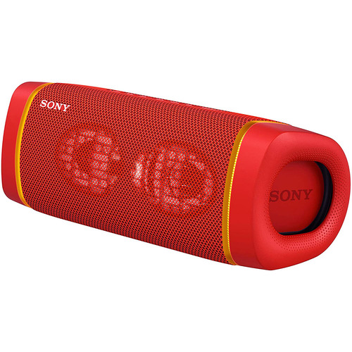 Sony SRS-XB33 Portable Waterproof Bluetooth Speaker (Red)