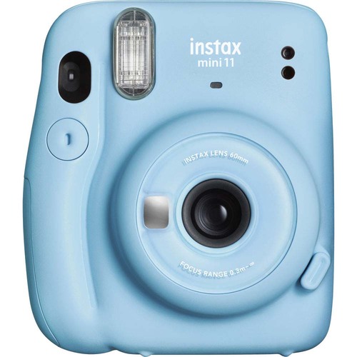Fujifilm Instax Mini 11 Instant Film Camera - Sky Blue - Open Box