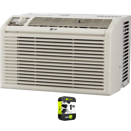 LG 5000 BTU Window Air Conditioner with Manual Controls with Extended Warranty