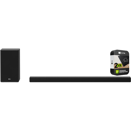 LG 5.1.2 ch Sound Bar w Dolby Atmos & works w/ Alexa & Assistant+2 Year Warranty