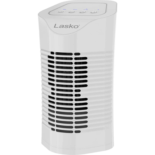 Desktop Air Purifier with 3-Stage Filtration in White - HF11200