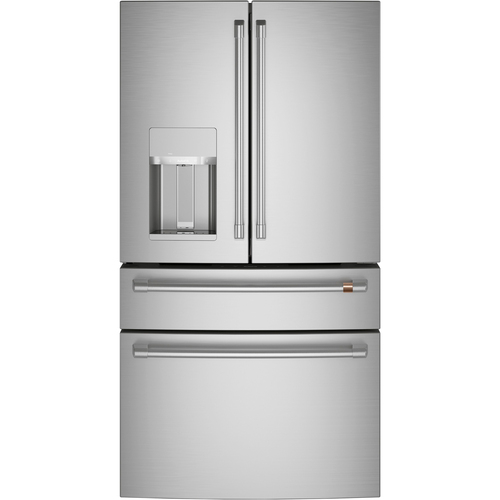 GE Cafe 27.8 CU. FT. French-Door Smart Refrigerator and Freezer - CVE28DP2NS1