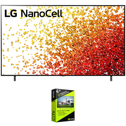 LG 55NANO90UPA 55 Inch HDR 4K UHD Smart NanoCell LED TV + Premium Warranty Bundle