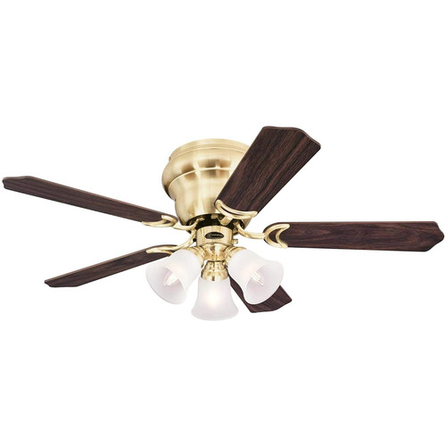 Westinghouse Contempra Trio 42` Indoor Ceiling Fan with Dimmable LED Light Fixture - 7231500