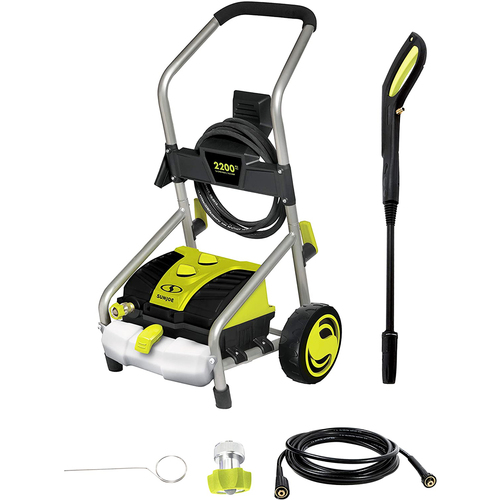 Sun Joe SPX4003 2200-Max PSI Electric Pressure Washer with Detergent Tank - Refurbished