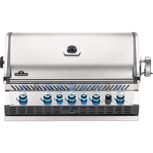 Napoleon Built-In Prestige Pro 665 RB Propane Outdoor Grill with Burner - BIPRO665RBPSS-3