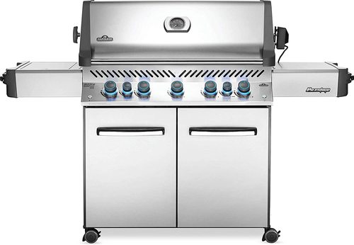 Napoleon Prestige 665 RSIB Natural Gas Outdoor Grill with 5 Burners - P665RSIBNSS