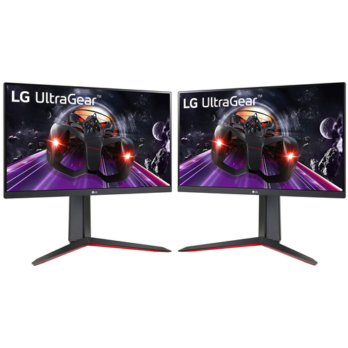 LG 24'' UltraGear FHD IPS 1ms 144Hz HDR Monitor with FreeSync 2 Pack