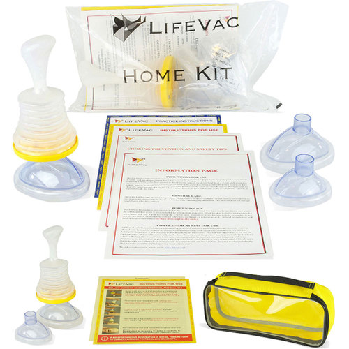 LifeVac Adult and Child Non-Invasive Choking First Aid Home and Travel Kit Bundle